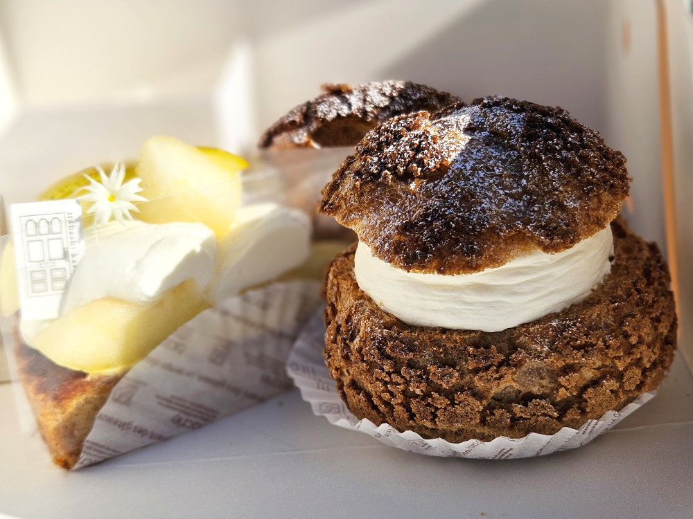 いたばし菓子店のシュークリーム