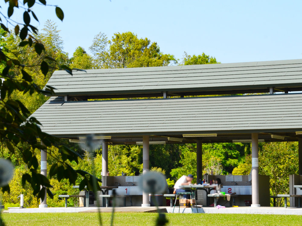 平岡自然の家のキャンプ場