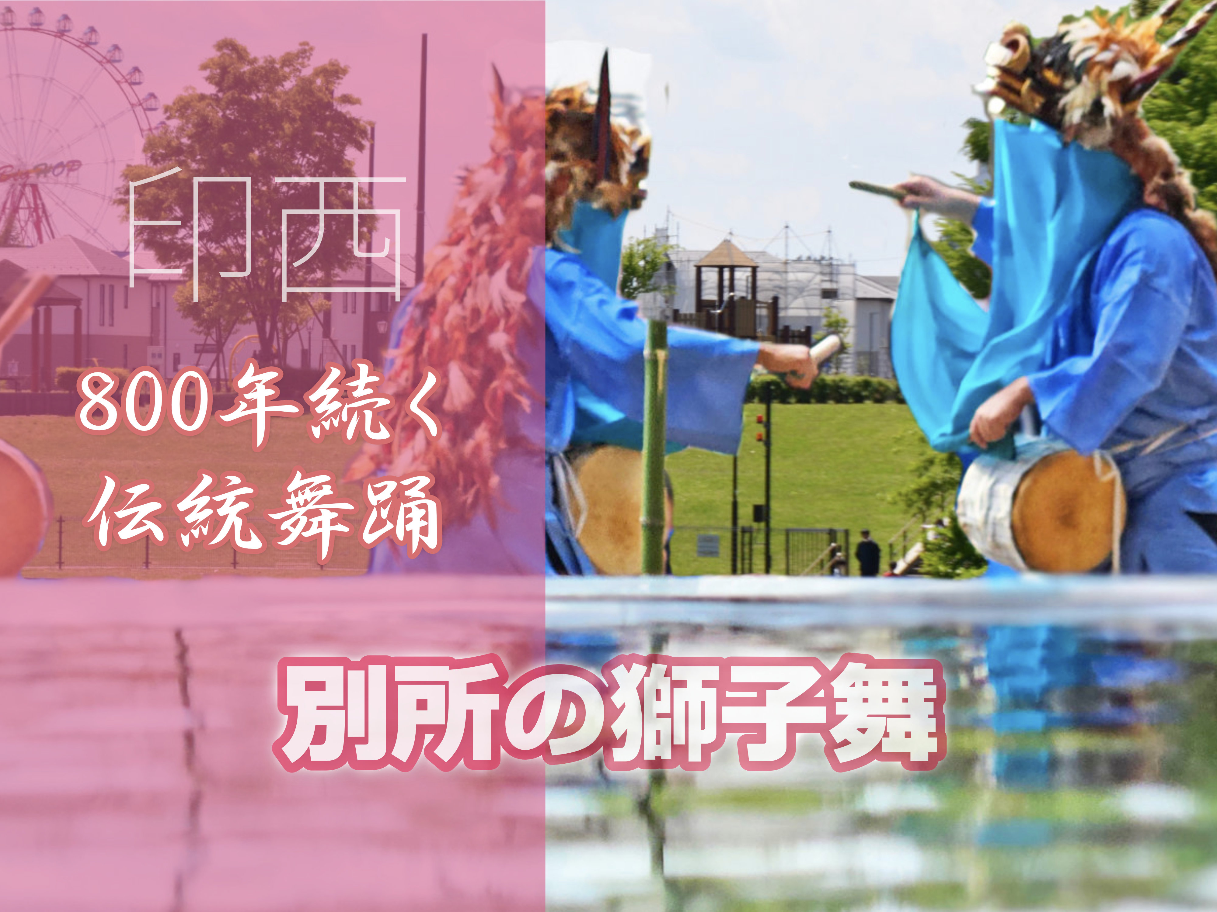 別所の獅子舞（地藏寺）2026年8月24日公開｜千葉県印西市無形文化財